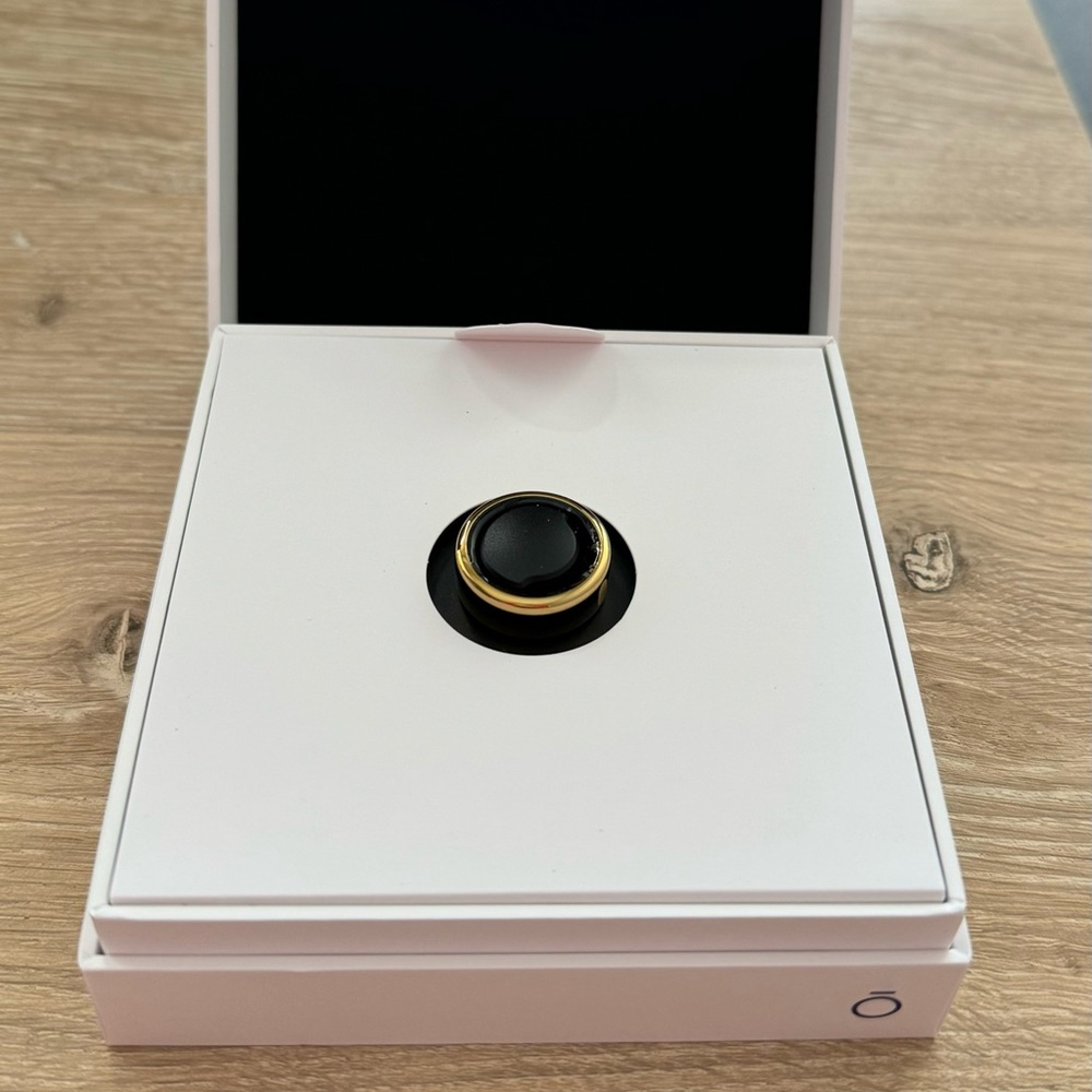 Brand New In Box Oura Gen3 Horizon Gold Size 6